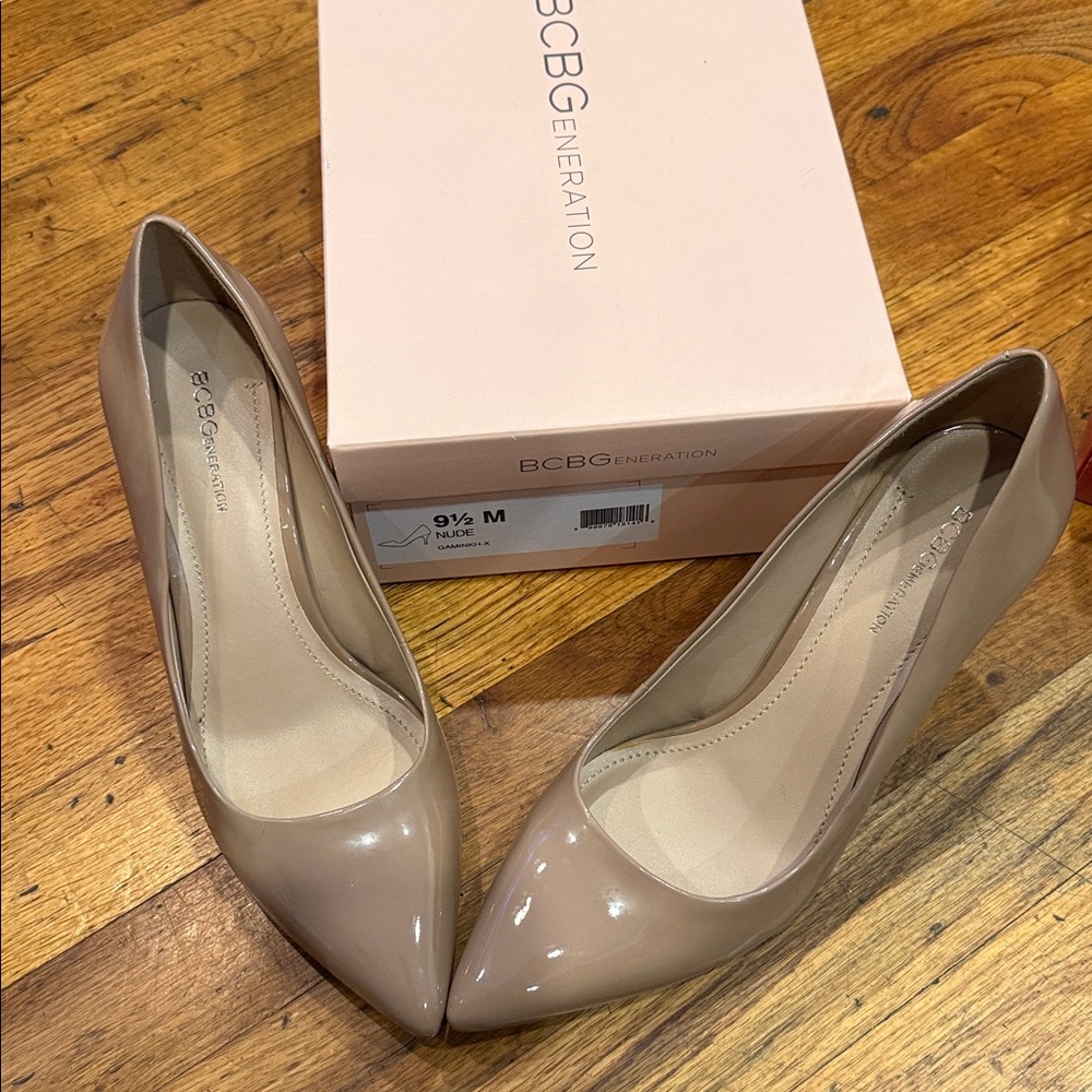 BCBGeneration Nude Heels